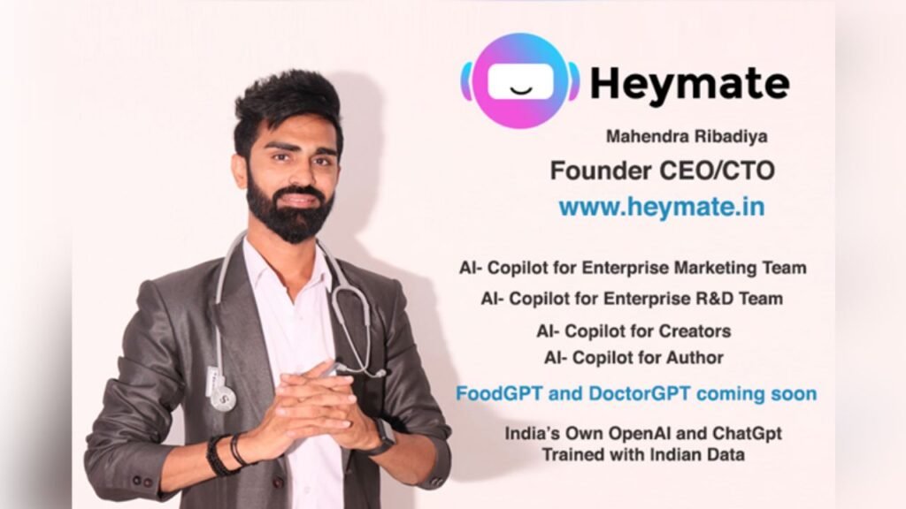 Meet-the-Mahendra-Ribadiya-whose-AI-startup-HeymateAI-is-valued-at-Rs-108