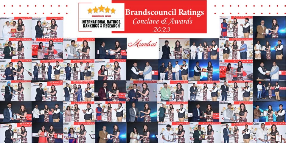 BRANDSCOUNCIL RATINGS CONCLAVE & AWARDS 2023 HELD SUCCESFULLY IN MUMBAI, INDIA